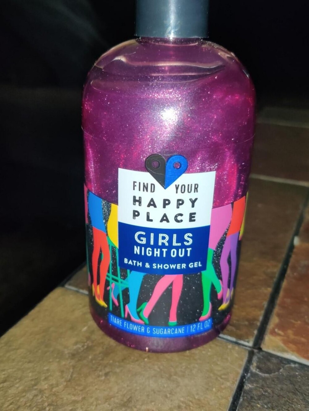 Find Your Happy Place Girls' Night Out Indulgent Bubble Bath and Shower Gel